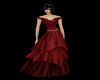 Goth red Wedding Dress
