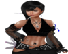 Black lace top Milli UA