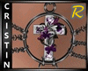CR Purple Cross Armbd R