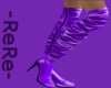 Thigh Boots Purple