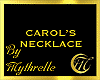 CAROL'S NECKLACE