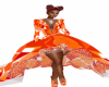 Dreamsicle gown RLL