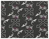 GRAY CROSS RUG