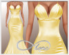 Satin Gown - Yellow