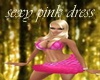 sexy pink dress