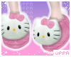 ♡ hello kitty slippers