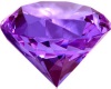 purple engagement ring