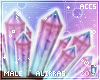 🌸; Xeya Back Crystals
