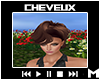 coupe, cheveux, marron