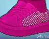 Bling Hot Pink Sneakers