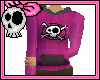 Pink Skull Hoody