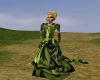 Green Silk Gown 