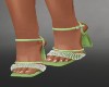 SM Fabulous Green Heels