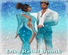 |DRB| Rebel Teal Gown