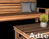 [a] Outdoor Wood Bench