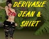 XL SHIRT WITH JEAN