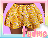 yellow flower skirt kids
