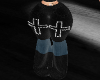 Denim Cross Jean Denim Cross Jean