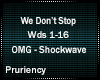 Shockwave - We Dont Stop