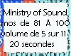 [vol 5] Ministry Sound