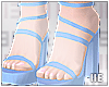 R. My cute heels blue