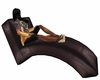 Leather Cuddle Lounger