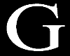 Letter G Chain Silver