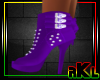 {RKL} Purple Punk Boots