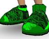 Green Collage Shoes