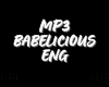 MP3 BABELICIOUS ENG