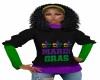 Mardi Gras Sweater