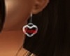 Frost Heart Earrings