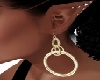Swan Earrings-Gold