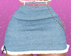 A| Denim Skirt Pink