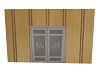 Hospital wall with door