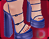 Q. Classy heels blue