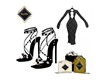 EFFUAL HEELS BLKNW