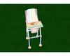 Pastel Scaled High Chair
