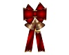 Red/Gold Christmas Bow