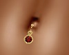 ~M~ Ruby Belly Piercing