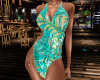 Summer Beach Aqua Dress