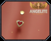 [ang]Heart Belly Ring