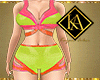 Elastic Swimsuit set