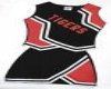 Red/black cheer uniform