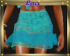 ~L~Frilly aqua skirt