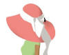 Pink  hat