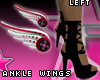 [V4NY] AnkletWing Pink L