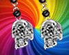 💀Goth Skull Earrings