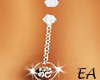 Belly Ring *Kiss Me*