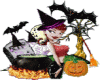 Witch Halloween Sticker